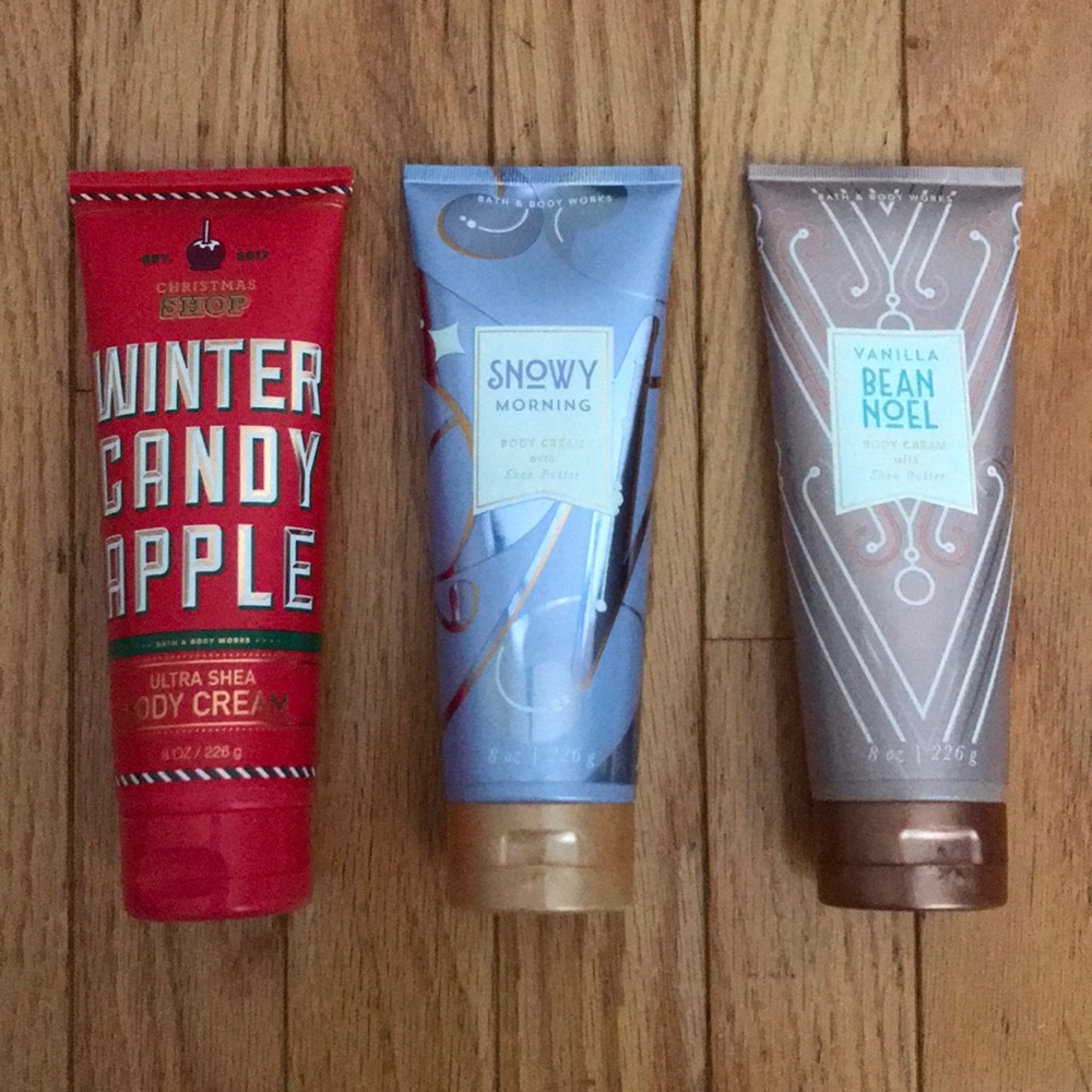 Bundle of Bath & Body Works Body Lotion